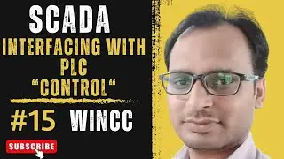 Siemens SCADA Training 15 - How to Control the PLC Program from SCADA Graphics?