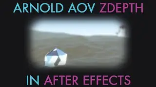 Arnold AOV ZDepth In After Effects