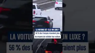 La voiture devient un produit de luxe pour les Français