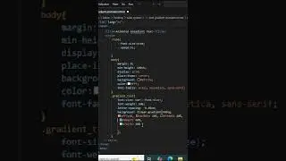 Animated Gradient Text using HTML&CSS 