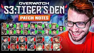 Overwatch Season 3 Patch Notes - New DPS Hero Shion, TONS Of Balance Changes, And More!