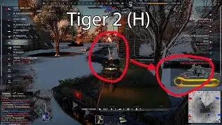 Убил Tiger 2 (Н) с 7,62-мм пулемёта в War Thunder.