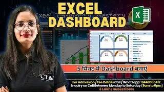 Advance Excel | Excel Dashboard with Pivot Tables & Charts | Dynamic & Intractive Dashboard in Excel
