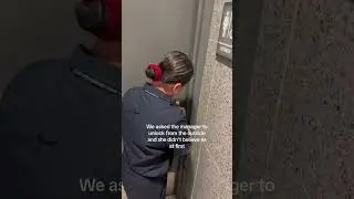 Esta chica estaba atrapada en el baño del McDonald’s 😰