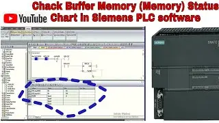 How to Check Memory (Buffer Memory, Status Chart) in Siemens PLC.