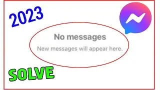messenger no messages new messages will appear here