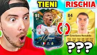 FUT DRAFT ma gioco a "TIENI O RISCHIA"... - FUT DRAFT CHALLENGE ⚽
