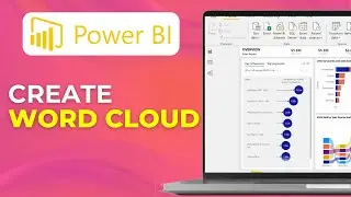 Create Word Cloud in Power BI Visual Tutorial