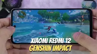 Xiaomi Redmi 12 Genshin Impact Mobile Gaming test | Helio G88