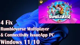 Rumbleverse Multiplayer And Connectivity Issue On PC - 4 Fix How To