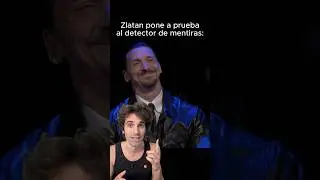 Zlatan pone a prueba el detector de mentiras 😂⚽️ #zlatanibrahimovic #detectordementiras