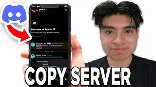 How To Copy Server Template Discord Mobile! - Tutorial