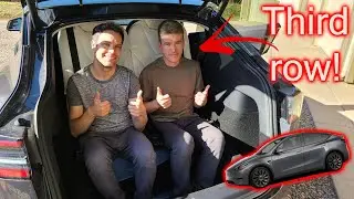 Putting Third Row Seats in My Tesla Model Y! Do they fit?