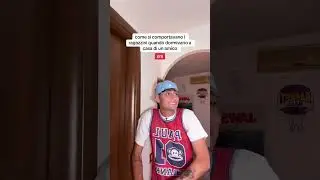 I RAGAZZINI LA SERA DA UN AMICO…😂