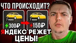 Яндекс снижает цены! Что происходит с заработком в такси в 2025 году?