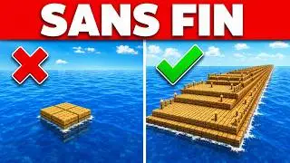 Est-ce que je peux faire un radeau qui fait le tour du monde sur Raft ?
