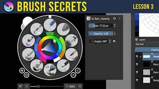 How to Use Krita for Digital Art - The Basics of Brushes (Lesson 3) 🎨