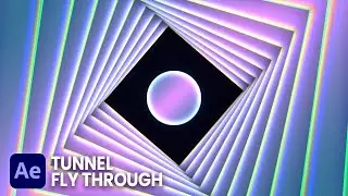 How To Easily Create A Tunnel Zoom In After Effects!