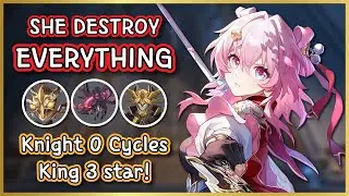 THE BEST 4 STAR UNIT DESTROY ANOMALY ARBITRATION | Hunt March7th 0 Cycles Knight & 3* King in Check!