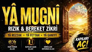 YÂ MUGNİ | Yâ Rezzak, Yâ Fettah, Yâ Ganiyy | Zikirli Bereket İlâhisi