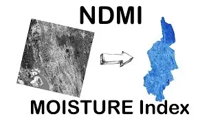 NDMI in ArcGIS | Moisture Index Map in ArcGIS