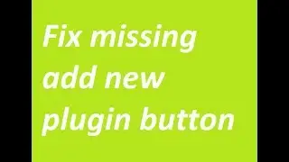 How to fix disable add new plugin option in wordpress 2019 | Fix wordpress issue