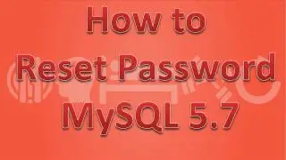 How to RESET PASSWORD in MySQL