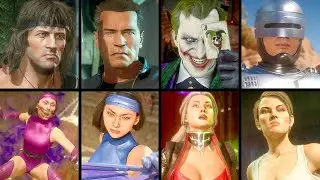 ALL Characters Intros - Mortal Kombat 11@4K 60ᶠᵖˢ MAX Settings I RTX 4090✔