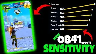 ob41 update sensitivity | ob41 update free fire headshot setting | ob41 update free fire sensitivity