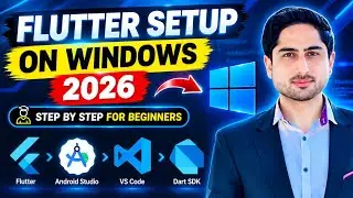 How to Install Flutter on Windows 10/11 (2026 Update) | Setup Android Studio and VS Code for Flutter