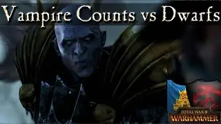 Thunder and Steel R1G1 - Vampires vs Dwarfs - Dark Admiral vs Prussian Prince - Total War Warhammer