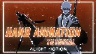HOW TO ANIMATION CHARACTER HAND - KUROSAKI ICHIGO