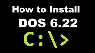 How to Install Microsoft DOS 6.22