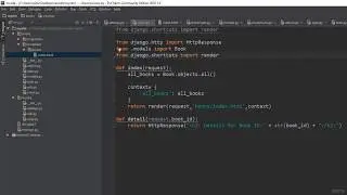 175 Django tutorial 15 Rendering Templates