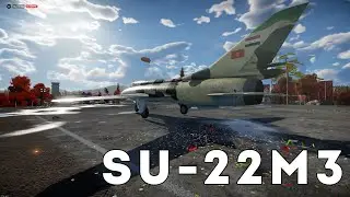 First-person view of the Su-22M3 in War Thunder. Inside view.