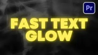 How To Easily Create A Text Glow Effect In Premiere Pro