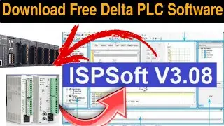 Free Download Delta PLC ISP-Soft  software, Install know free PLC Software.