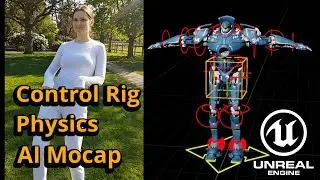 Unreal Engine 5 | QuickMagic | Control Rig Physics | AIMocap 