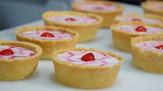 Cherry Bakewell Tarts | Cherry Bakewell Tarts are a classic British dessert