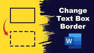 How to change text box border in Microsoft Word