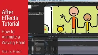 After Effects Tutorial - How to Animate a Waving Hand