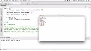 6.3. (Part 2) Line Numbers - Python
