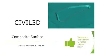 Civil3D - Surface Trick - Composite Surface