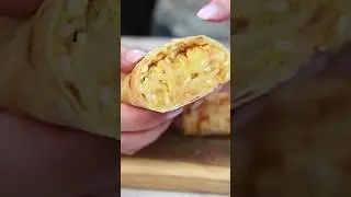 Очень вкусный рулет из ЛАВАША и КАПУСТЫ