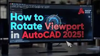 How to Rotate Viewport in AutoCAD 2025 Layout | Full Tutorial for Beginners