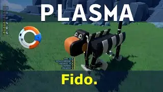 Plasma Game | Walking Dog | Four legged walker with schematics