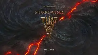 The Elder Scrolls Online: Morrowind Title Screen (PC, PS4, Xbox One)