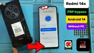redmi 14c frp google account bypass 💯