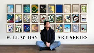 I Tried 30 Art Styles in 30 Days (Start to Finish)