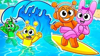 Oren Plays Swim To Save Princess With MY FRIENDS..